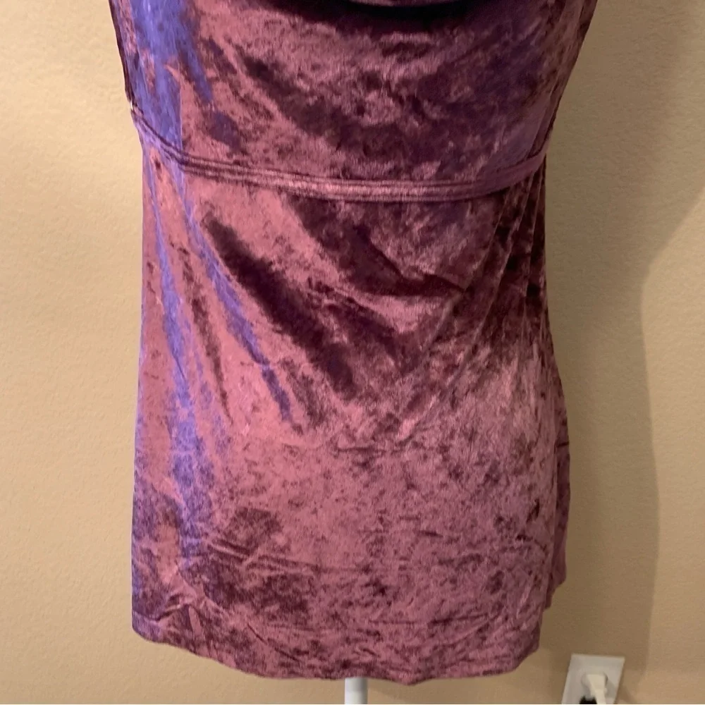 NWT Free People Velvet Tunic Large Fig Jam Intimately Free Pple All Night Cami